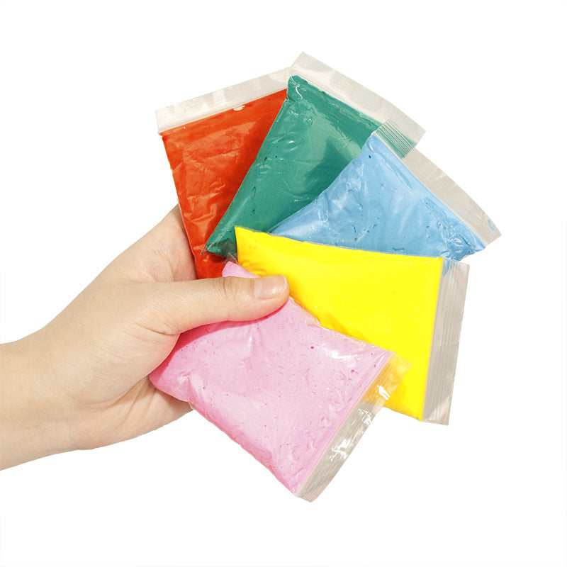 20g Soft Clay Fluffy Material DIY Baby Hand And Foot Print Mud Hand &amp;amp; Footprint
