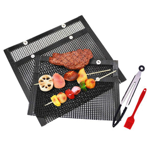 Teflon Mesh Grill Bag High Temperature Non-Stick Mesh Grilling Bag BBQ Grill Bag