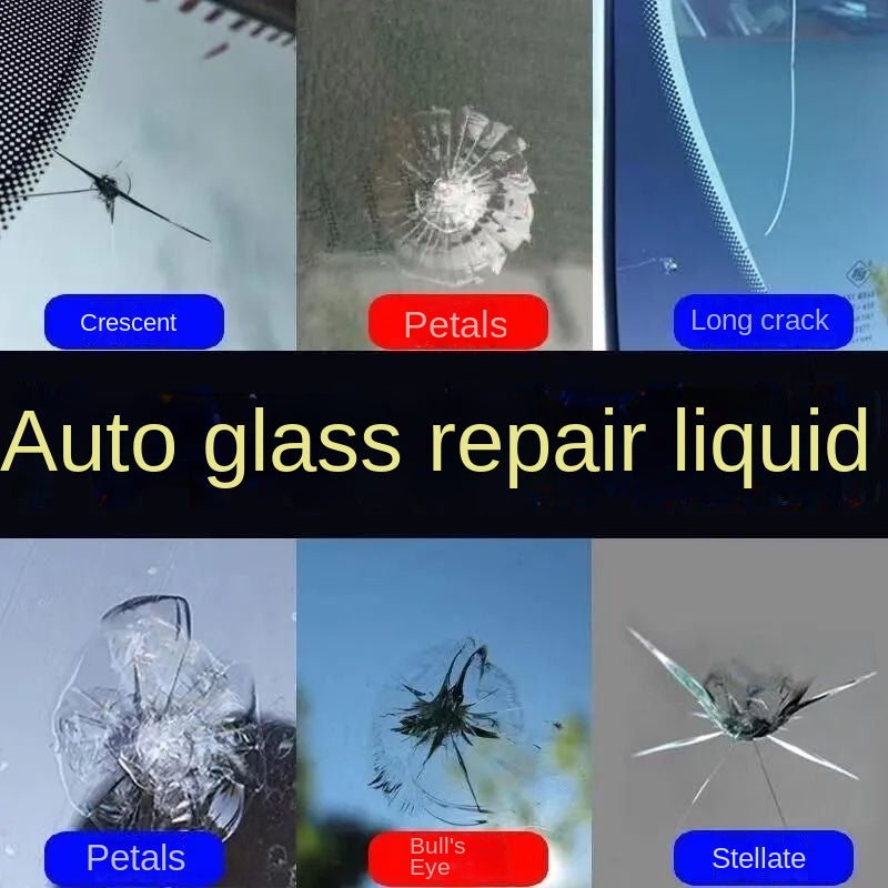 Auto Glass Repair Liquid Front Windshield Crack Crack Crack Reducing Agent Liquid Repair Tool Repair Glue