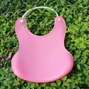 New Three-dimensional Waterproof Children&#039;s Eating Pocket Baby Imitation Silicone Bib Baby Bib Saliva Napkin Baby Eating Pocket
