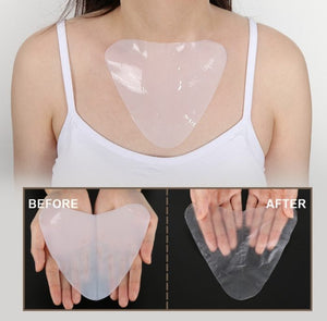 White Transparent Neck Membrane Collagen Neck Membrane Hydrating And Moisturizing Neck Membrane Sticker Collagen Absorbable Neck Chest Membrane White Ice Transparent Neck Chest Membrane