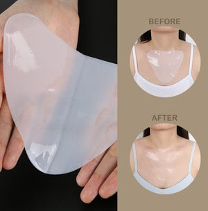 White Transparent Neck Membrane Collagen Neck Membrane Hydrating And Moisturizing Neck Membrane Sticker Collagen Absorbable Neck Chest Membrane White Ice Transparent Neck Chest Membrane
