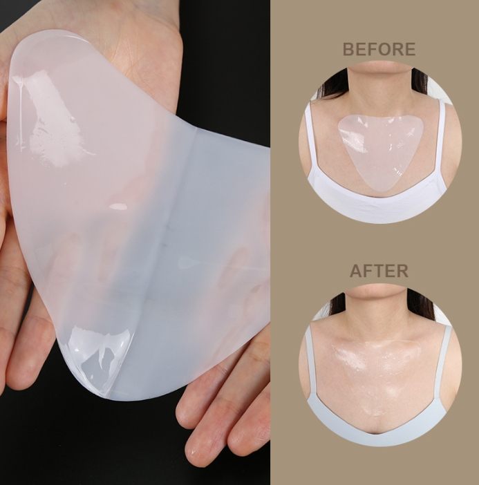 White Transparent Neck Membrane Collagen Neck Membrane Hydrating And Moisturizing Neck Membrane Sticker Collagen Absorbable Neck Chest Membrane White Ice Transparent Neck Chest Membrane