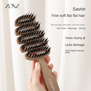 Songta Bristle Hair Protection Comb Fluffy Pig Bristle Songta Comb Massage Head Anti-static Hair Ripe Comb Hair Raising