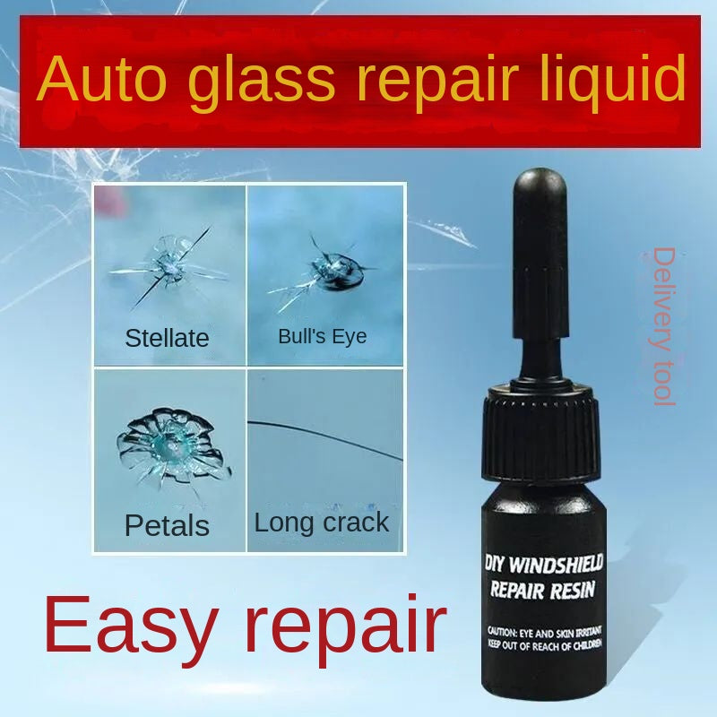 Auto Glass Repair Liquid Front Windshield Crack Crack Crack Reducing Agent Liquid Repair Tool Repair Glue