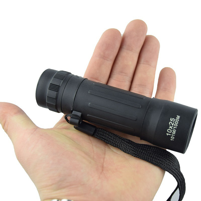 10x25 Monocular Telescope Outdoor Travel High-definition Binoculars Mini Portable