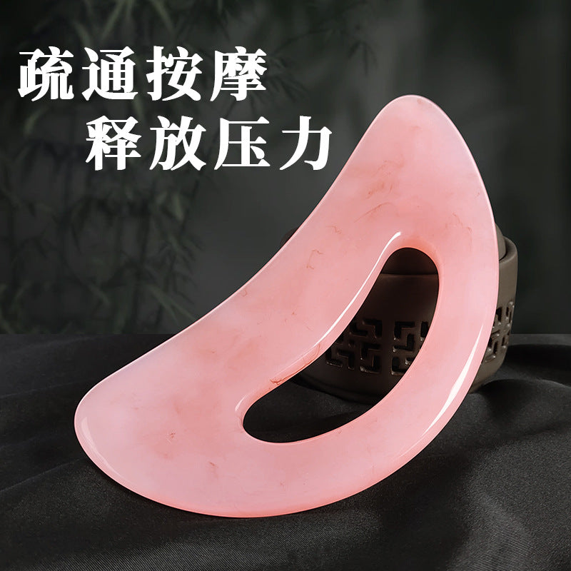 Big Bend Scraper Whole Body Universal Scraping Shaping Plate Shoulder Neck Lymphatic Massager Abdominal Leg Tendon Point Stick
