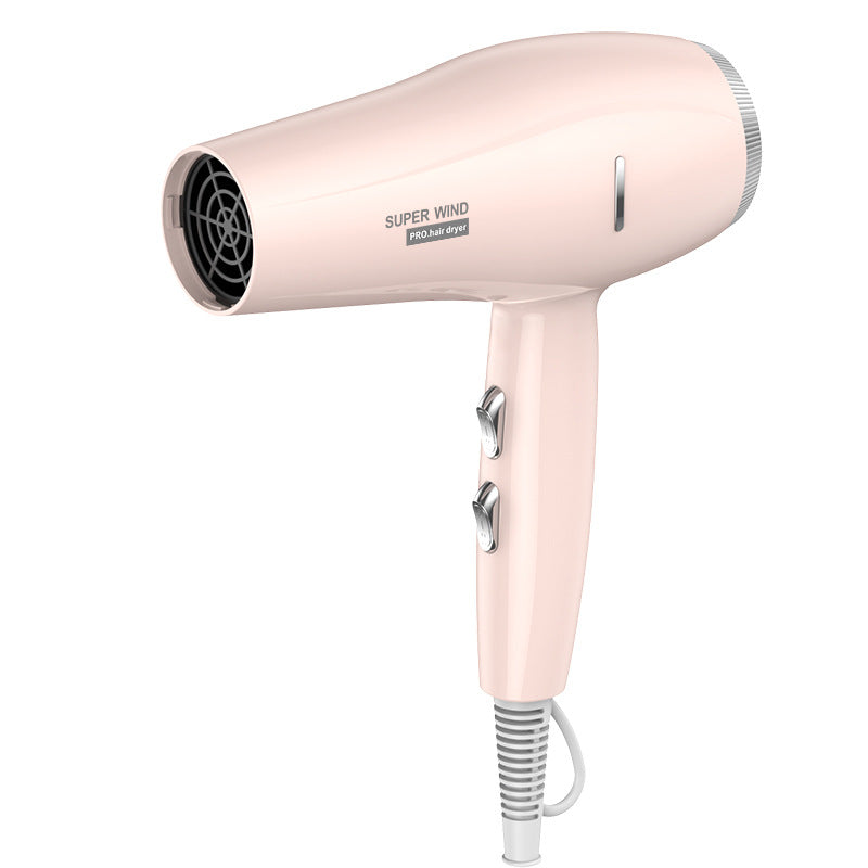 New National Standard Hair Dryer Household Blue Light Strong Wind Quick-drying Six-speed Wind Speed Hair Salon High-power Hair Dryer Hair Dryer