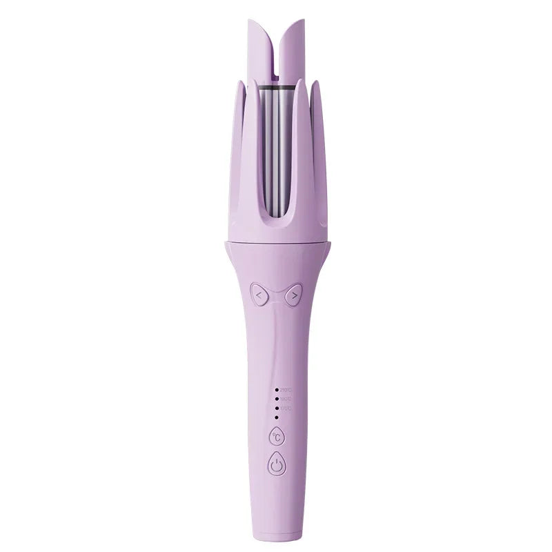 Curling Iron Full-automatic Large Volume Deep Card Slot Curling Iron Dormitory Small Power Prompt Tone Negative Ion Self-rotation Does Not Hurt