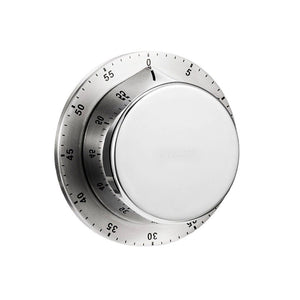 Timer Kitchen Mechanical Stainless Steel Timer Baking Reminder Flying Saucer Learning Time Management Alarm Clock Magnetic Suction
