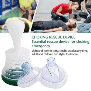 Outdoor Lung Exercise Choking First Aid Training Mask Breathing Trainer Artificial Cpr Capacity Trainer