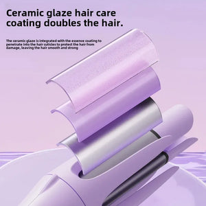 Curling Iron Full-automatic Large Volume Deep Card Slot Curling Iron Dormitory Small Power Prompt Tone Negative Ion Self-rotation Does Not Hurt