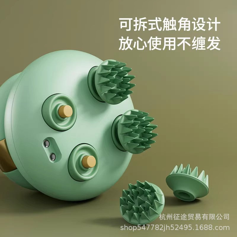 German Blue Treasure Head Massager Scalp Massage Claw Soul Extractor Head Scratch Head Scratch Artifact Electric Shampoo