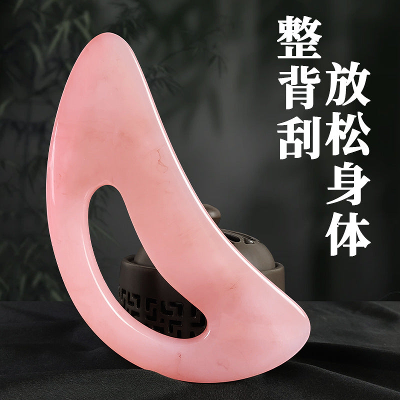 Big Bend Scraper Whole Body Universal Scraping Shaping Plate Shoulder Neck Lymphatic Massager Abdominal Leg Tendon Point Stick