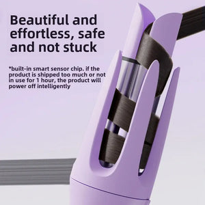 Curling Iron Full-automatic Large Volume Deep Card Slot Curling Iron Dormitory Small Power Prompt Tone Negative Ion Self-rotation Does Not Hurt