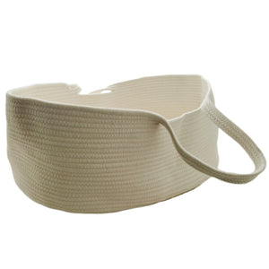 Portable Outdoor Cotton Rope Crib-Creative Baby Basket