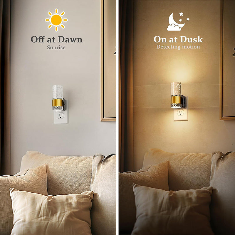 LED Wall Light Control Sensor Lamp Kitchen Corridor Bedroom Stair Nightlight Atmosphere Wall Lamp