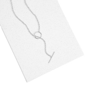 Personalized Simple Pclip Chain Clavicle Chain Women&#039;s Fashion Layered Ot Buckle Versatile Necklace