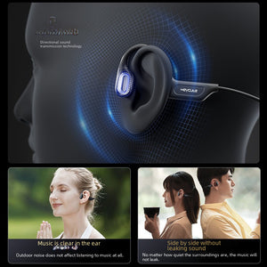 Black Chop G06 Bone Conduction Neck-Hanging Wireless Bluetooth Headset Mini Super Large Battery Long Endurance New Product Daifa