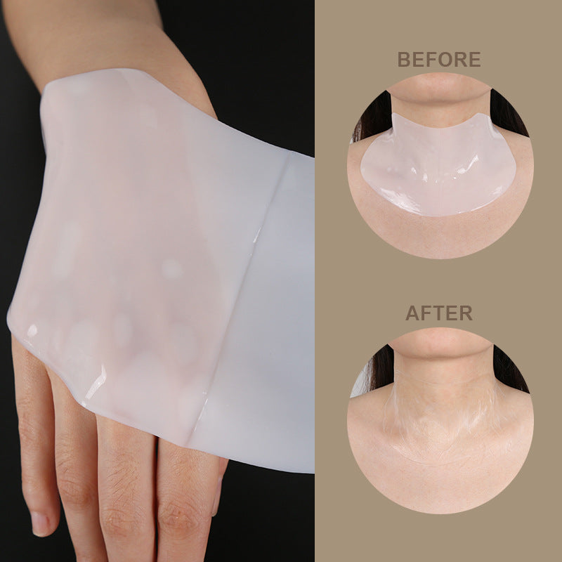 White Transparent Neck Membrane Collagen Neck Membrane Hydrating And Moisturizing Neck Membrane Sticker Collagen Absorbable Neck Chest Membrane White Ice Transparent Neck Chest Membrane