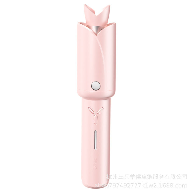 Wireless Hair Curling Rod Household Portable Lazy Hair Curling Rod Straight Curling Dual-purpose Hair Care Splint Straight Hair