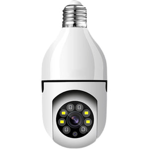 Light Bulb Wireless Camera 360 Degree Panoramic HD Night Vision Mobile Phone Remote Wifi Home Indoor And Outdoor Monitor