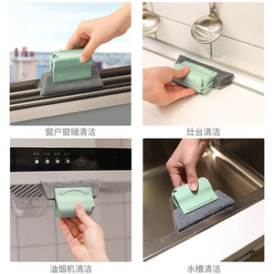 Household Groove Brush Window Groove Gap Cleaning Brush Double-sided Small Brush Cleaning Door And Window Brush Cleaning Brush Tool