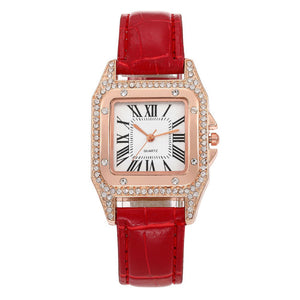 New Fashion Watch Female Wine Barrel Square Belt Ladies Watch Female Watch Student Korean Casual Watch