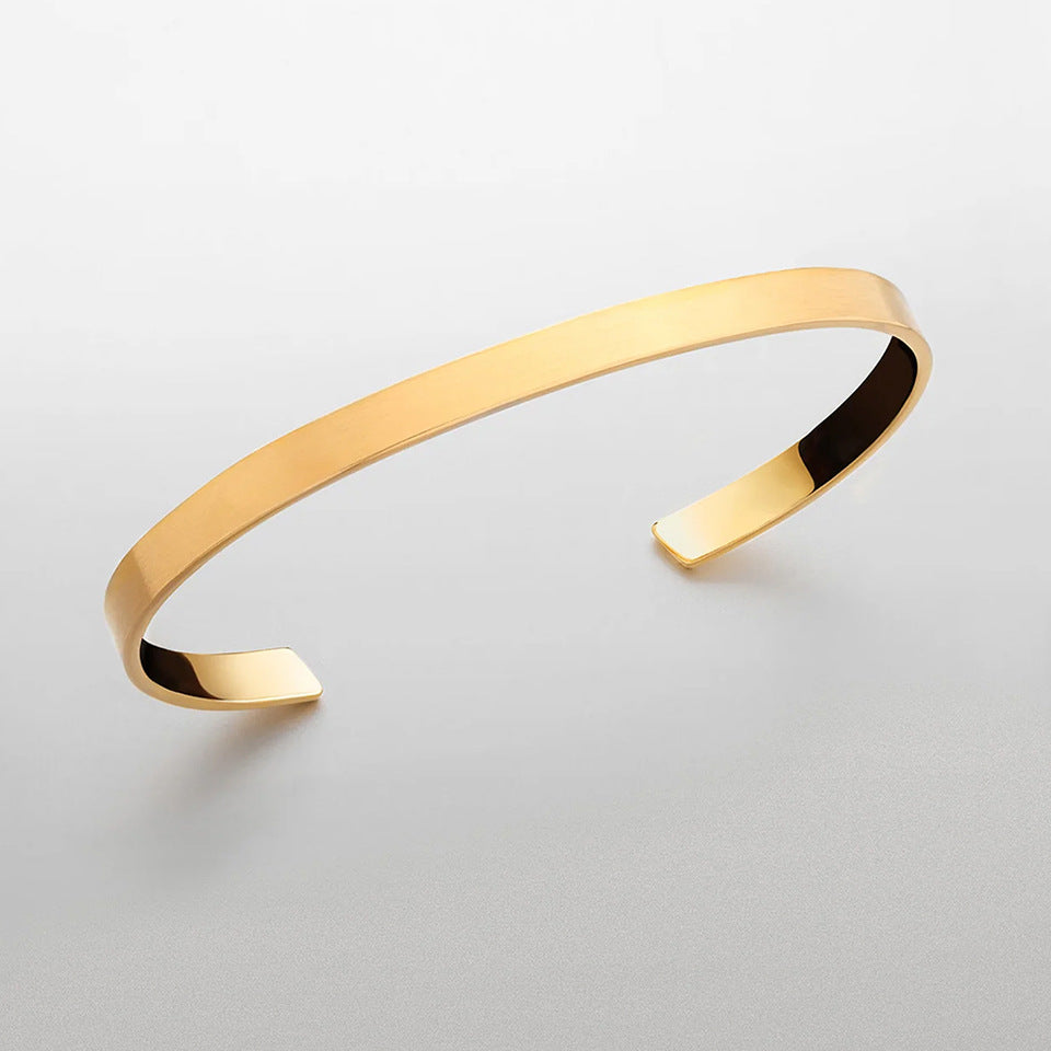 Accessories Cold Wind Bracelet European And American Simple Fashion Open Design Bracelet