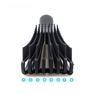 Women&#039;s Shampoo Straight Octopus Comb Hairdressing Big Bend Comb Straight Roll Shape Octopus Rib Comb