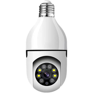 Home Surveillance Camera Smart WF Camera Panoramic HD Light Bulb Camera