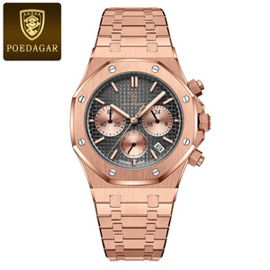 Swiss Brand New Multi-functional Quartz Men&#039;s Watch Trendy Watch Live Broadcast Foreign Trade Popular One-piece Delivery