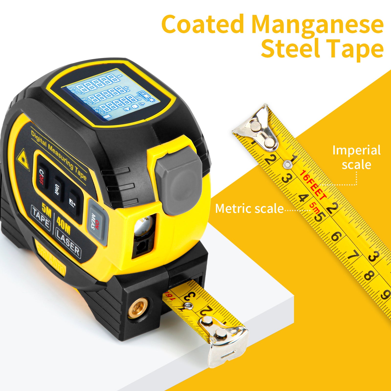 Cross-border Multi-function Laser Rangefinder Electronic Ruler Measuring Instrument Infrared Laser High-precision Laser Ruler