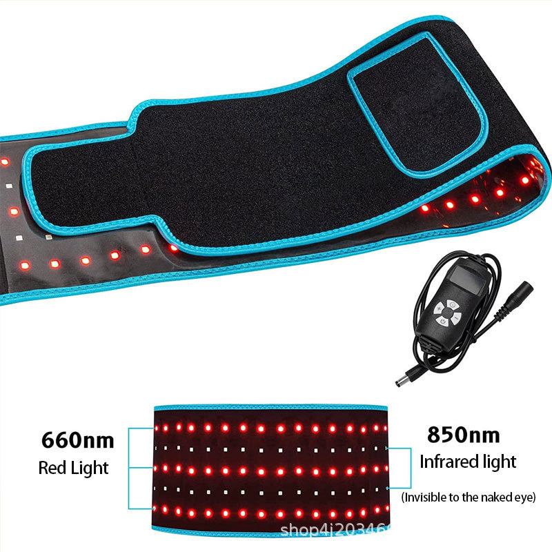 105 650-850 Band Led Red Light Belt Infrared Hot Compress Phototherapy Pad