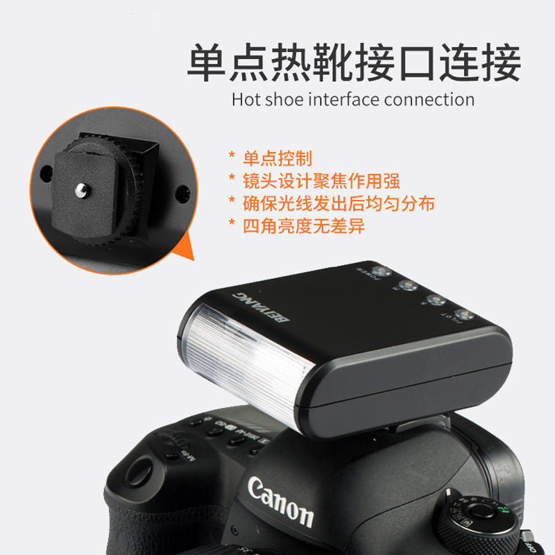 WS-25 Mini Flash External Camera Top Flash Photography Small Hot Boot Light External Shooting Light