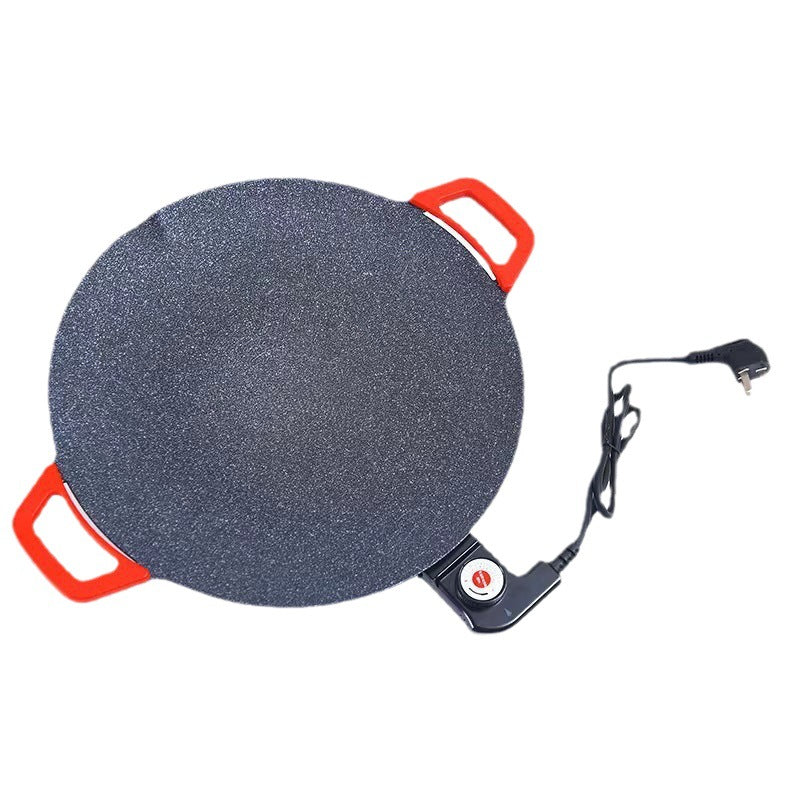 Korean-style Electric Baking Pan Multi-function Electric Barbecue Oven Household Non-stick Barbecue Iron Plate Smoke-free Electric Frying Pan Fried Steak Baking Pan