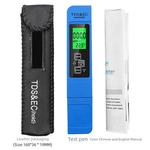 Three-in-one Tds Pen Ec Conductivity Detector Household Water Quality Test Pen Household Tds Water Quality Test Pen
