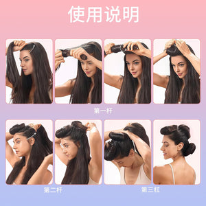 Lazy Curly Hair Styling Artifact Large Volume Sleep Curling Iron Non-ironing Big Wave Sponge Sleep Curling Iron Curling Iron Curling Hair Tail