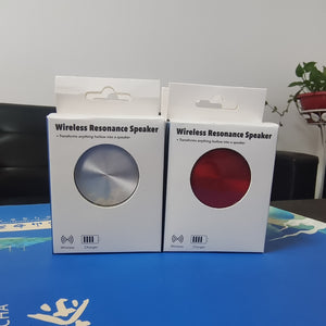 Tws Black Technology Magnetic Portable Stereo Metal Small Steel Cannon Resonance Sound Bone Conduction Wireless Bluetooth Speaker