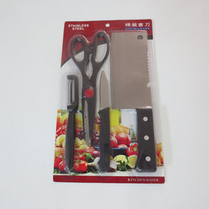 Knife Suit Kitchen Tools Stainless Steel Knife Four-piece Knife Kitchen Knife Suit