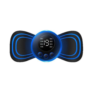 Cervical Massage Stickers EMS Mini Portable Pocket Massage Instrument Shoulder Neck Waist Leg Neck Multifunctional