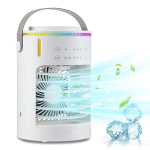 New Air Cooler Portable Spray Cooling Fan 3-speed Timing Desktop Air Conditioner Fan
