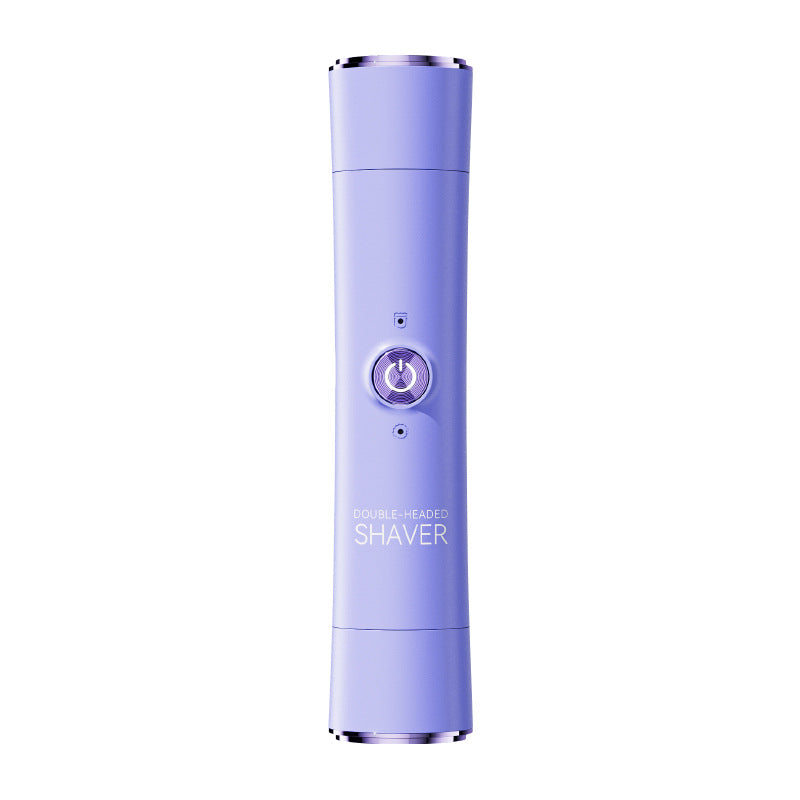 New Electric Double-Head Shaving Machine For Men And Women, Underarm Private Parts, Leg Hair Removal Device, Stubble Trimming And Shaving Two-In-One