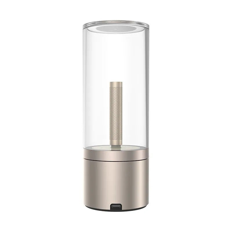 Candlelight Atmosphere Lamp Rechargeable Bedside LED Lamp Romantic Dining Table Outdoor Camping Candle Lamp