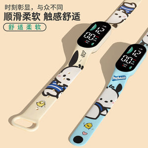 New Pacha Dog Cartoon Electronic Watch Student Cute Children Cartoon Printed LED Sports Watch Wholesale