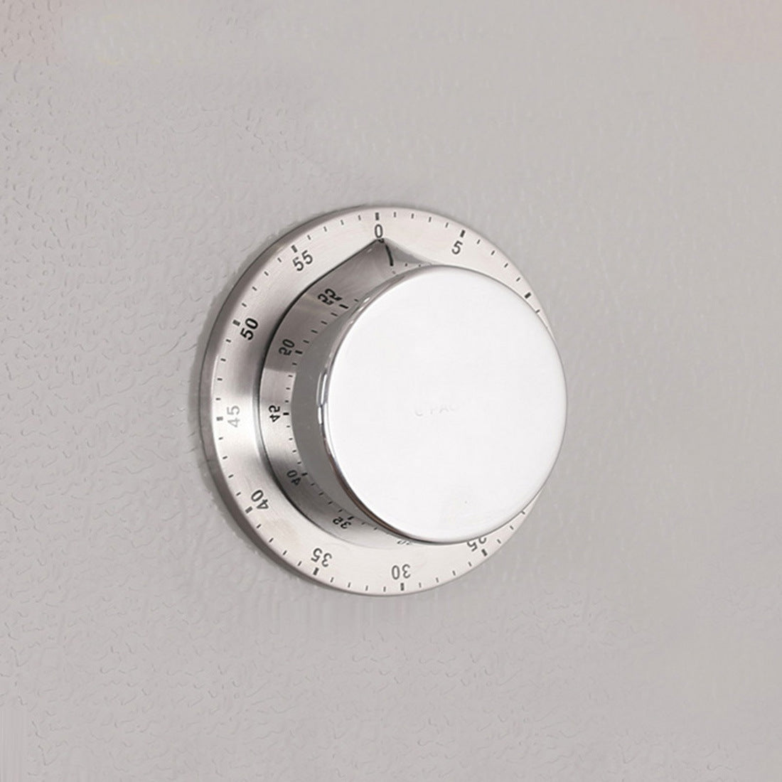 Timer Kitchen Mechanical Stainless Steel Timer Baking Reminder Flying Saucer Learning Time Management Alarm Clock Magnetic Suction