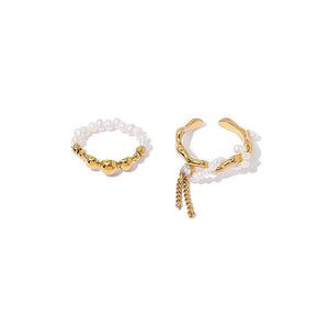 Natural Real Pearl Ring