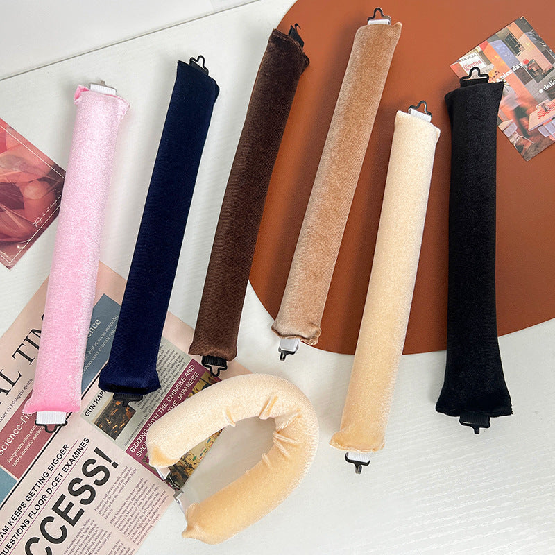 Lazy Curly Hair Styling Artifact Large Volume Sleep Curling Iron Non-ironing Big Wave Sponge Sleep Curling Iron Curling Iron Curling Hair Tail