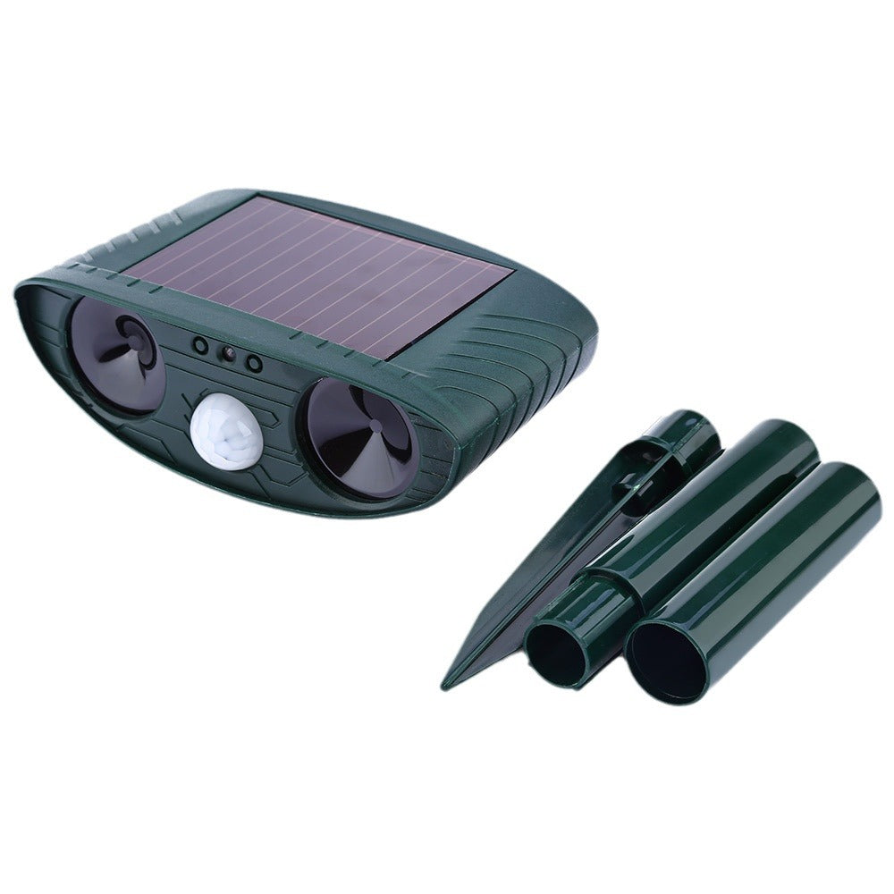 Solar Rat Repellent Ultrasonic Repellent Outdoor Waterproof Infrared Flash Repellent Bird Repellent