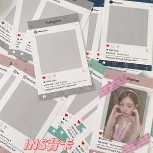Photo Suit Display Card Hard Paper Card